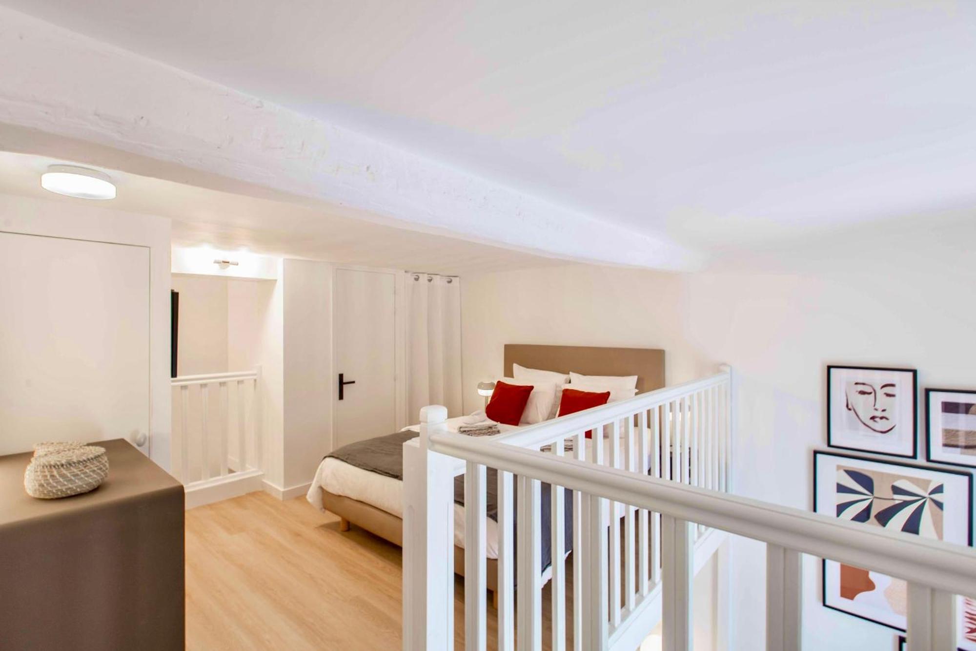 Suede Promenade Duplex Apartment At 1 Min From The Sea 2 Bathrooms Nizza Kültér fotó