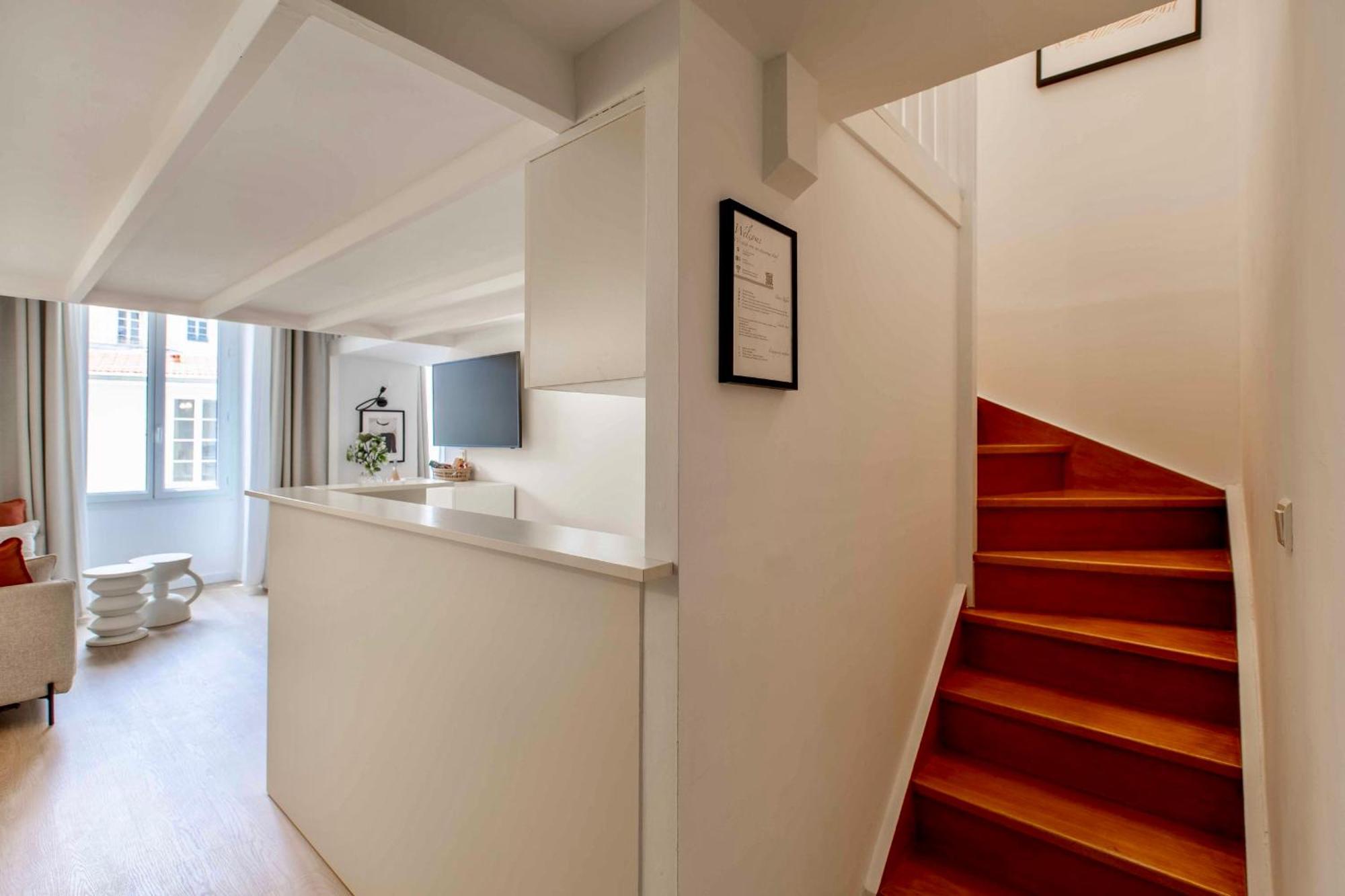 Suede Promenade Duplex Apartment At 1 Min From The Sea 2 Bathrooms Nizza Kültér fotó