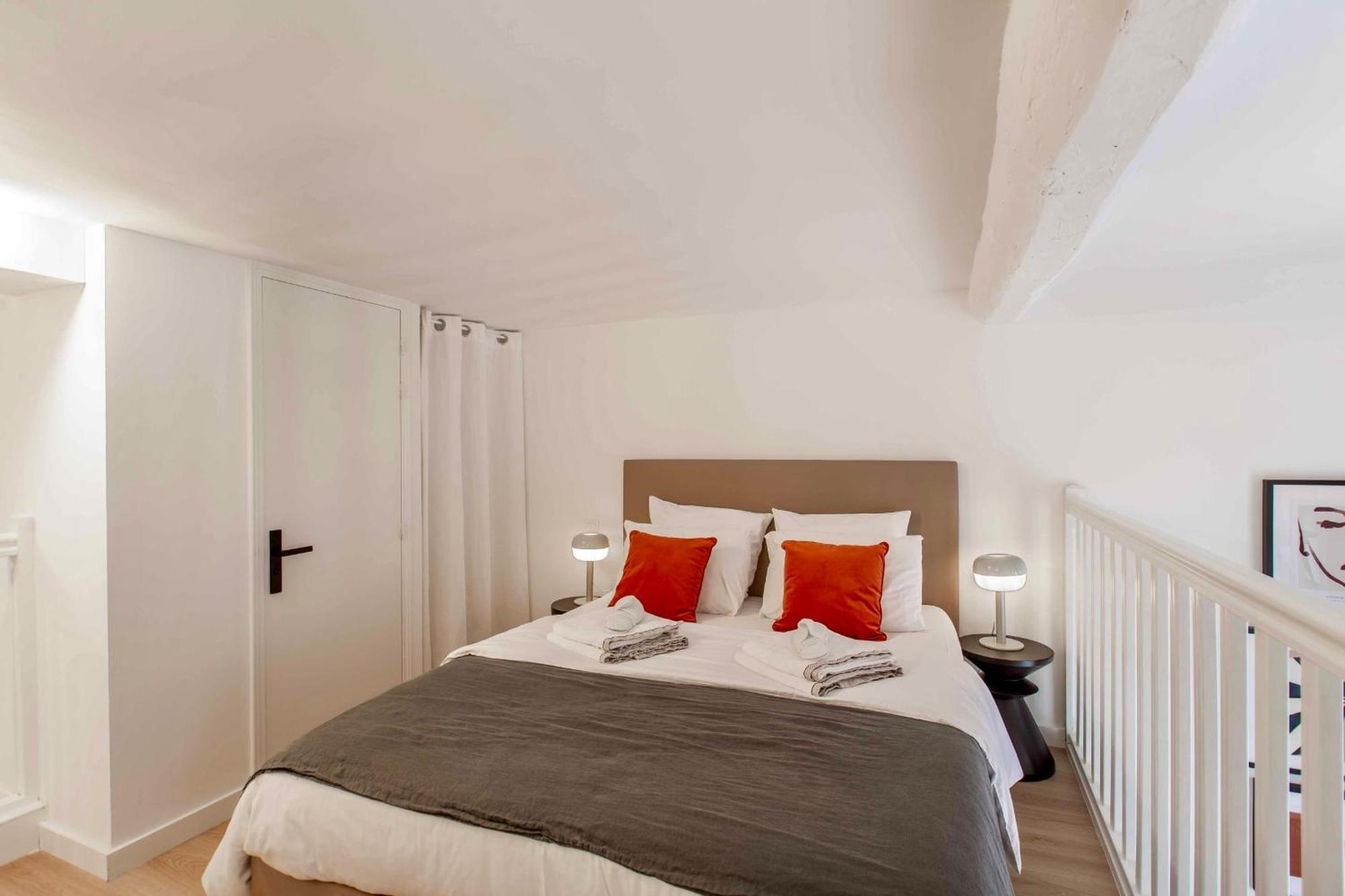 Suede Promenade Duplex Apartment At 1 Min From The Sea 2 Bathrooms Nizza Kültér fotó